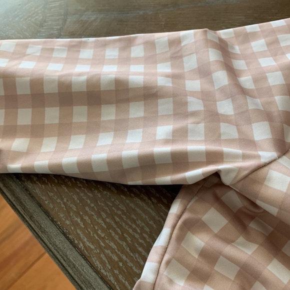 BOAMAR Samanta bikini top only size xsmall gingham - Picture 5 of 7